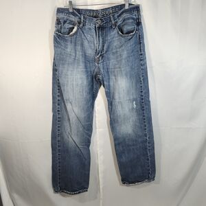 American Eagle Outfitters Men's Relaxed Denim Jeans